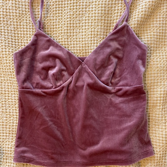 Velvet Bustier Top - Picture 1 of 2
